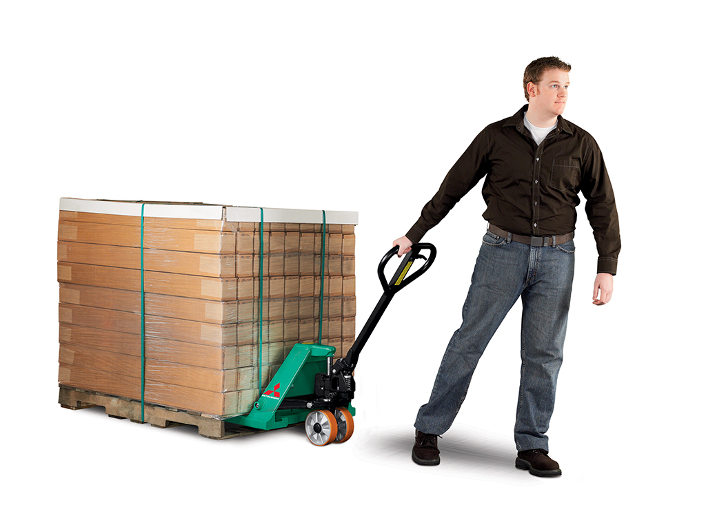 Xe nâng tay Mitsulift tải trọng 2500kg (càng rộng) model BF25M